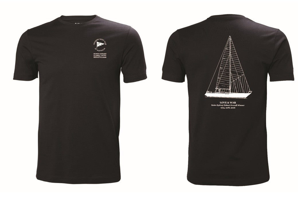 CYCA Sydney Hobart Classic Yacht Regatta 2026 t-shirt (Navy)