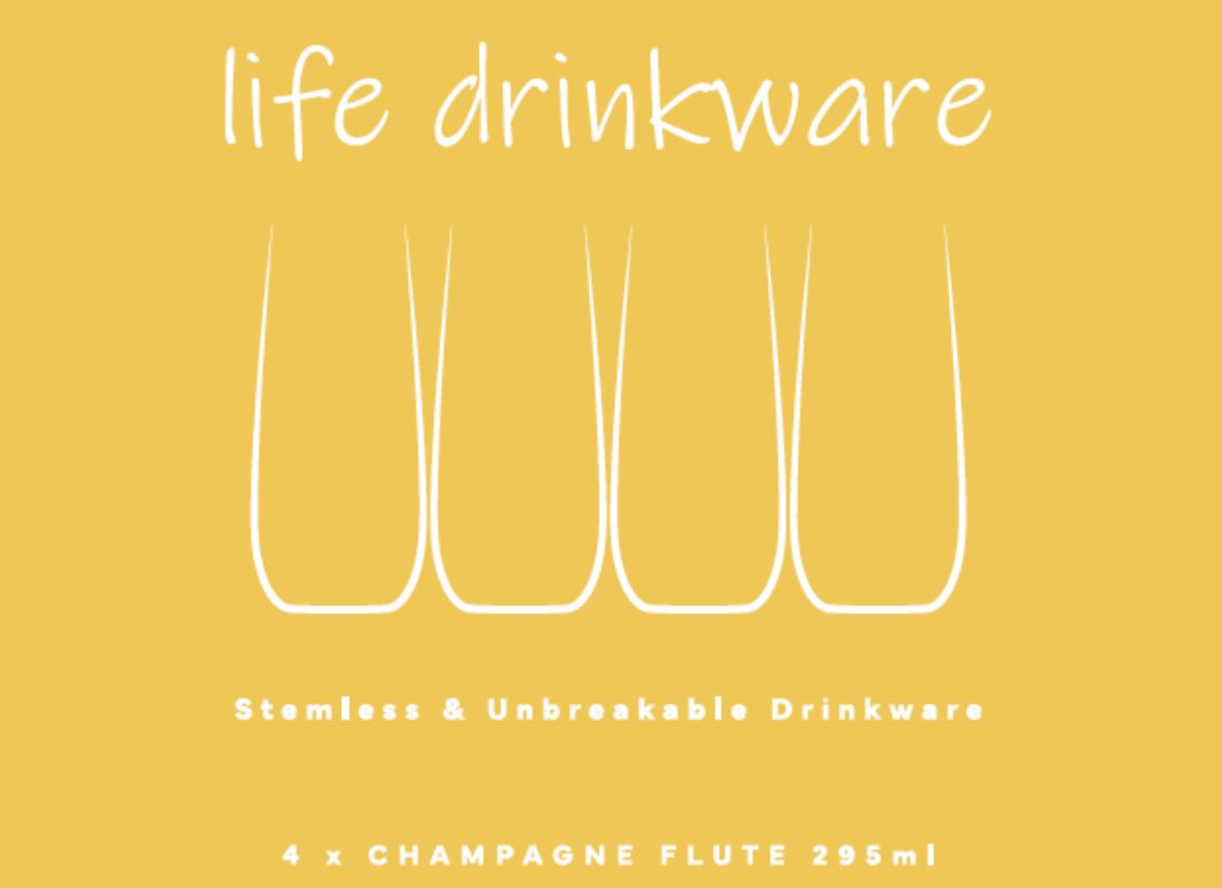 CYCA champagne flutes